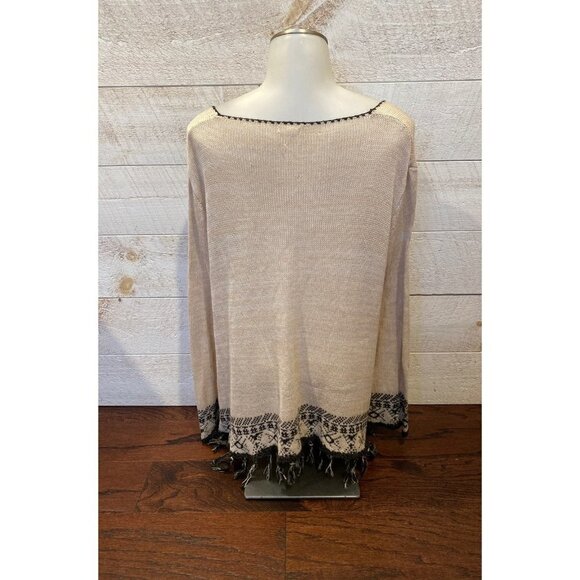 Vici Dolls Boho Pattern Knit Tunic Size M - Picture 2 of 2